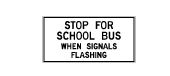 Regulatory signs - What does this sign mean?