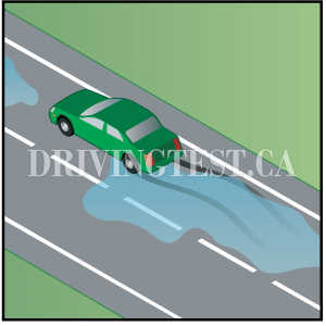 Test 7 - What does it mean to hydroplane?