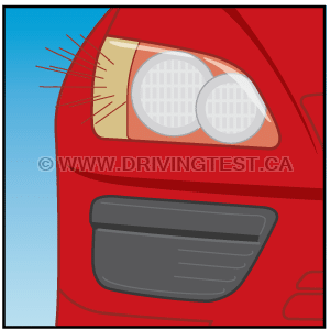 Test 1 - À quelle distance vos feux de signalisation avant doivent-ils être visibles ?