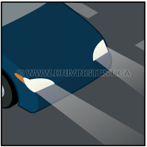 Test 4 - Selon la loi, quand devez-vous allumer vos lumières ?