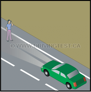 Test 4 - Quelle est la vitesse maximale à laquelle vous devriez rouler la nuit ?