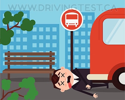 Test 1 - Combien de points d’inaptitude peuvent être ajoutés à votre permis si vous êtes surpris en train de ne pas vous arrêter sur les lieux d’un accident ?