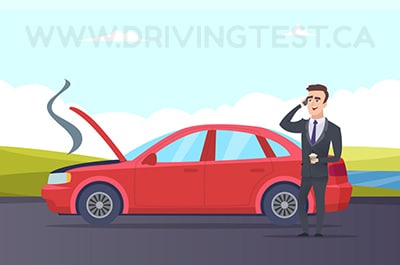 Test 3 - Comment devez-vous indiquer que vous avez besoin d’aide si vous êtes en situation d’urgence et que vous n’avez pas de fusées éclairantes ou d’indicateurs d’urgence ?