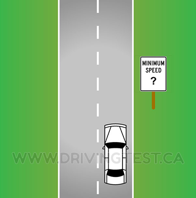 Test 2 - What speed do you drive on freeways in Quebec?