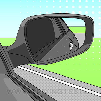 Test 1 - Si vous avez suffisamment de choses dans votre voiture pour bloquer votre lunette arrière, combien de rétroviseurs devez-vous avoir ?