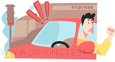 Test 4 - If you are caught driving imprudently, what will happen?