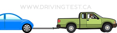 Driving Test Canada - Car Test 1 - What is the maximum length of a tow allowed unless you're towing poles?